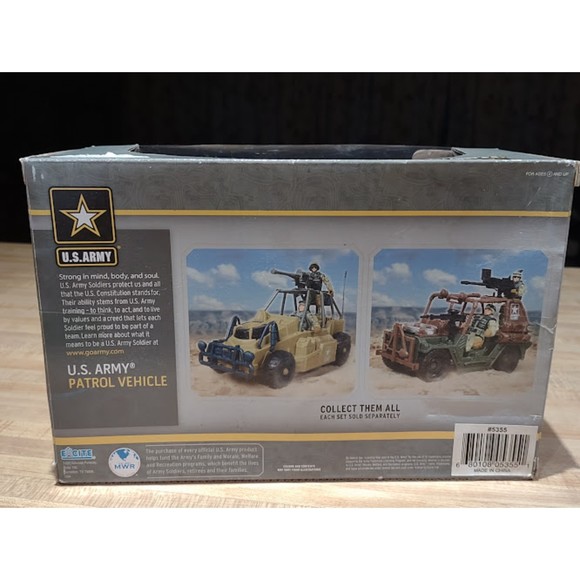 Lot of 3 U.S. Army Playsets Helicopter Playset Defense Bunker Patrol Vehicle New - Picture 7 of 11